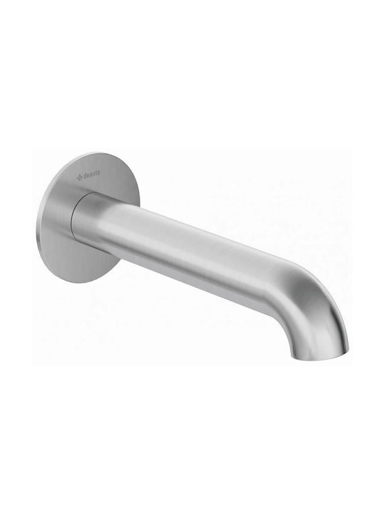 Deante Built-in Mixer & Mouthpiece Set for Gray Bathtub