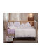 Nef-Nef Homeware Комплект Бебешки Чаршафи За Кошара Памучни Cute & Sweet Екрю 120x170см 3 Броя