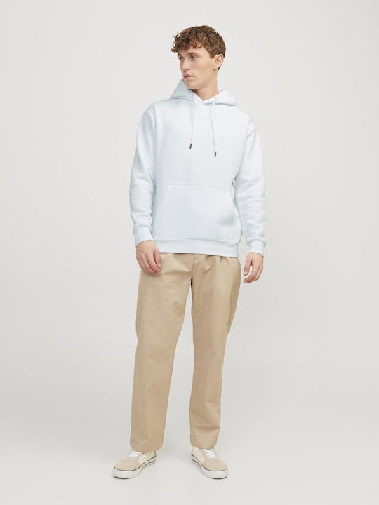 Herren Sweatshirt mit Kapuze Weiß