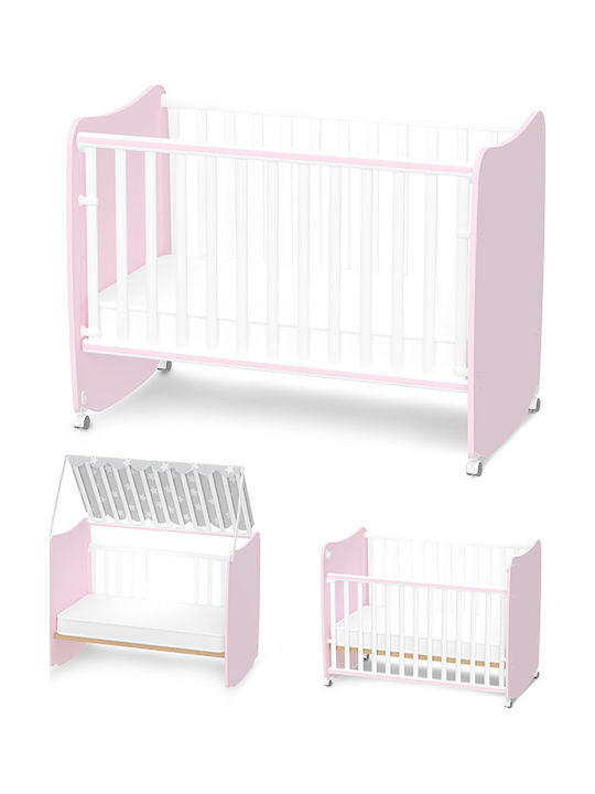 Lorelli Babybett Weiß mit Matratze 60x120cm