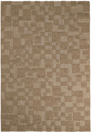 Tzikas Carpets Kos 75951 080 Schlafzimmer-Teppichsets Sommer Braun 3 Stück