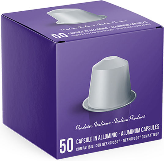 Nespresso Capsule Espresso Compatibile cu Mașini Nespresso 50 bucăți