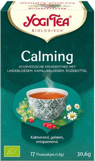 Yogi Tea Calming Βότανα Βιολογικό Προϊόν 17 Φακελάκια