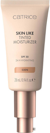 Catrice Cosmetics Skin Like 030N 24h Moisturizing Tinted Face Day Cream with SPF30 28ml