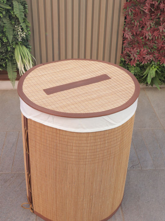 Aqua Star bath-703 Καλάθι Απλύτων Bamboo Τιρκουάζ