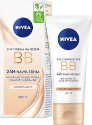 Nivea 5-in-1 BB Light Moisturizing Day Cream 50ml Nivea 5-in-1 BB Light Moisturizing Day Cream 50ml