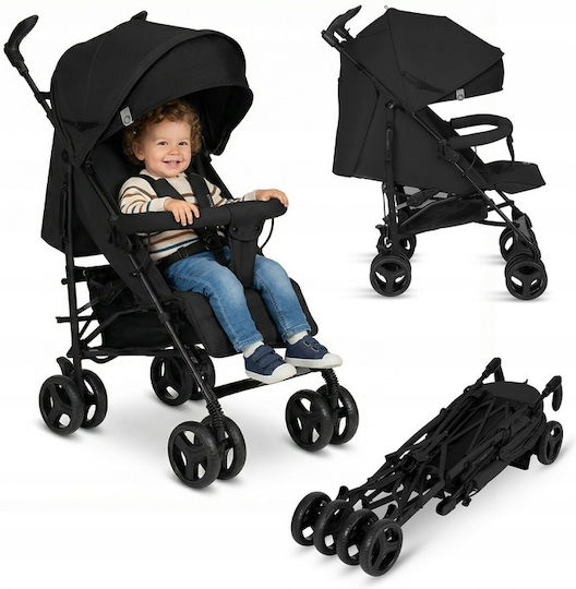 Lionelo Irma Umbrella Stroller Suitable for Newborn Black