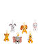 Disney Classics Plush Keychain 12cm 12 Τεμ