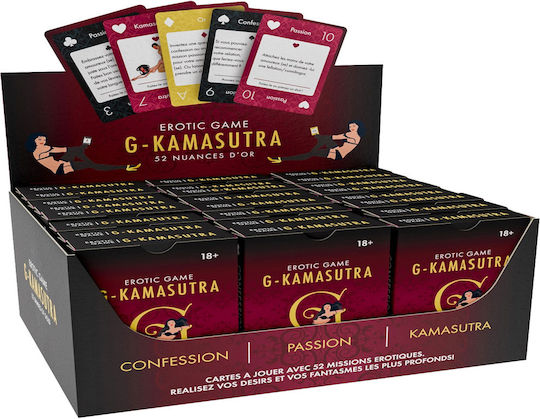 Κάρτες Παιχνιδιού G-kamasutra 24 Τεμ Eng Fr De Mad Party Games