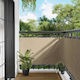 vidaXL Rechteckiger Schattengewebe-Teiler Beige...