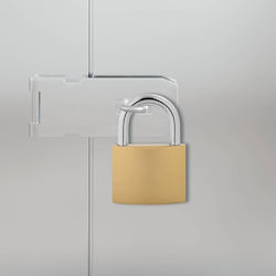 vidaXL Padlock with Key 106mm vidaXL Padlock with Key 106mm