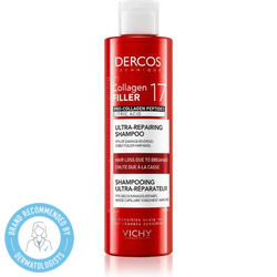 Vichy Dercos Collagen Filler Deep Repair Shampoo Against Hair Breakage 17 Volume Ml 200 Vichy Dercos Collagen Filler Deep Repair Shampoo Against Hair Breakage 17 Volume Ml 200
