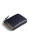 Bellroy L-образен Кожен Джобен Портфейл Тъмносин