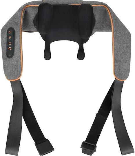 Medivon Shiatsu and Pressotherapy Massager Device for Neck and Body Anti-Cellulite with Heating Function Black