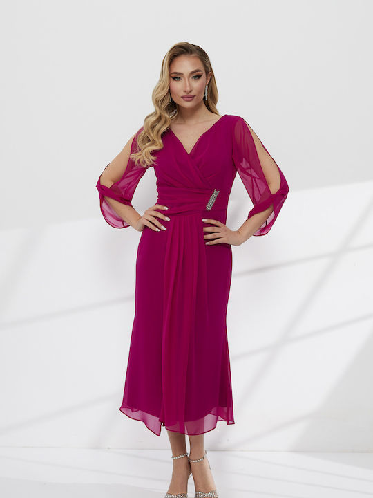 RichgirlBoudoir Wedding Christening Dress Fuchsia
