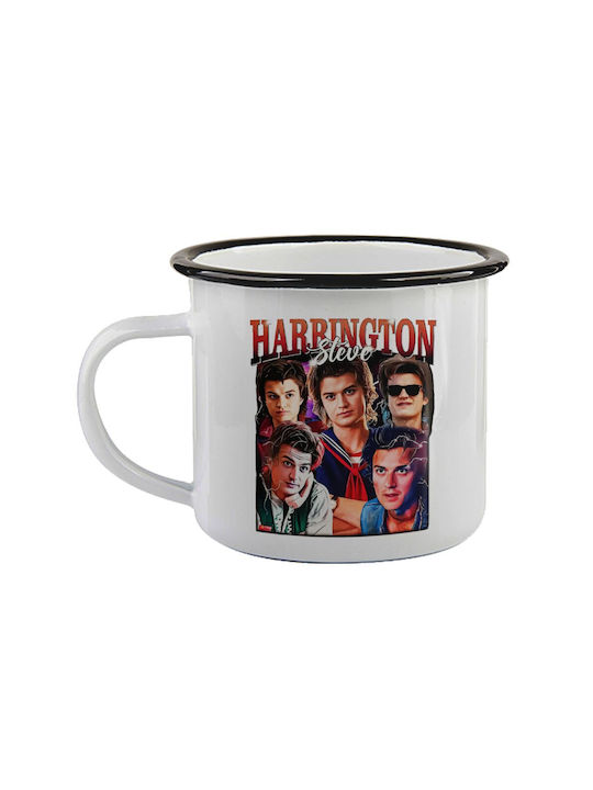 Koupakoupa Steve Harrington Чаша Емайл Черна 360ml