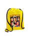 Koupakoupa Steve Harrington KP_33204 Gym Bag Bb Yellow Gym Backpack Yellow