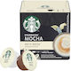 Starbucks Κάψουλες Σοκολάτα Συμβατές με Μηχανή Dolce Gusto 12caps
