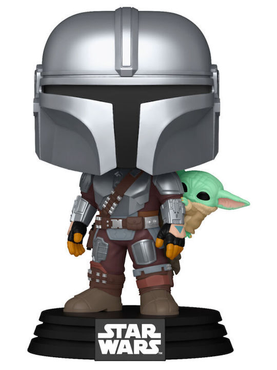Funko Pop! Movies: Star Wars - The Mandalorian with Grogu 818