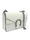 Leather Women's Shoulder Bag White