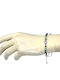 Elegant Women's Macrame Bracelet with Eye Design Made of Cord