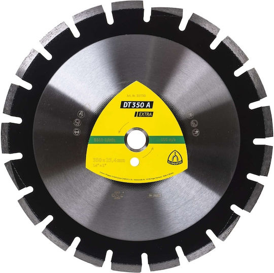 Klingspor Dt 350a Extra Диамантен Диск За Рязане 350x25.4мм 21 Сегмента Ext 337730