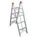 Aluminium Klappleiter 4 Stufen Max 150kg Zts 8079