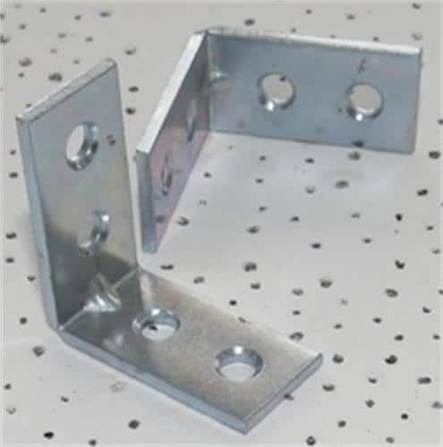 Raft De Colț Din Lemn Culoare Argintie 15x25mm 4478