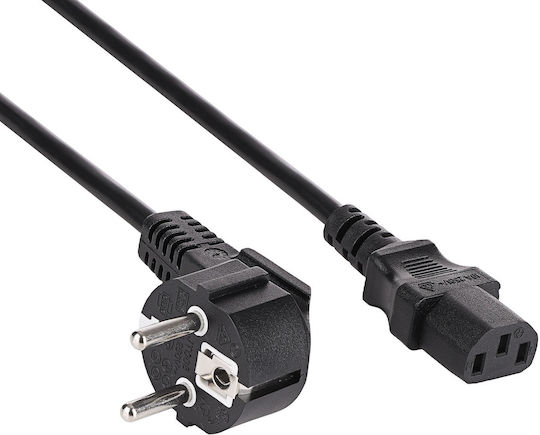Pc Power Cable Cee 7/7 Iec C13 Ak-pc-01s Cu 3x1.5mm² 1.5m