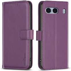 Binfen Series 12 Wallet Δερμάτινο Μωβ (OnePlus ...