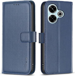 Binfen Series 12 Wallet Δερμάτινο Μπλε (Redmi 1...