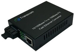 Convertor Media 10/100m 1550/1310nm Wdm 8 Dip Switch Tip B Singlemode 20km Conector Sc Transcom "ts-100-bd-20b-8dip" Convertor Media 10/100m 1550/1310nm Wdm 8 Dip Switch Tip B Singlemode 20km Conector Sc Transcom "ts-100-bd-20b-8dip"