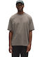 Nigel Kurzarm T-Shirt Grau