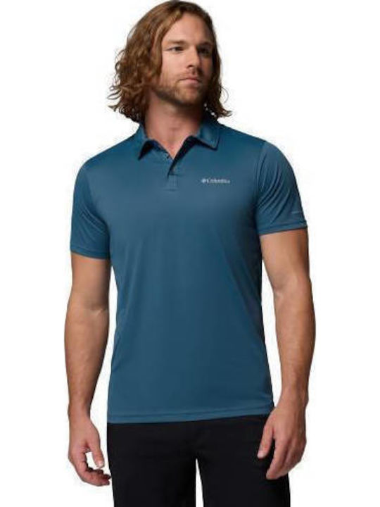 Columbia Polo Blouse Blue