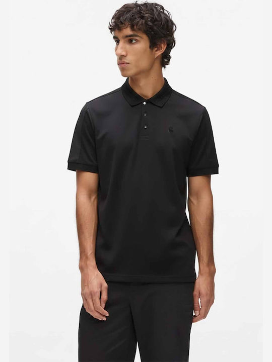 Polo Short Sleeve Blouse Black