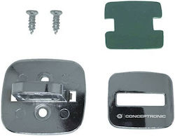 Laptop Lock Conceptronic Table Mount Safety Anchor Silver