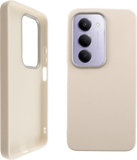 Lime Flexisnap Задна Корица Силиконова с Каишка за Врата Бяла (Redmi 15)