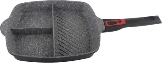 Grill Pan Made of Aluminum with Stone Coating 28cm
