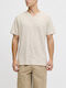 T-shirt Μπεζ