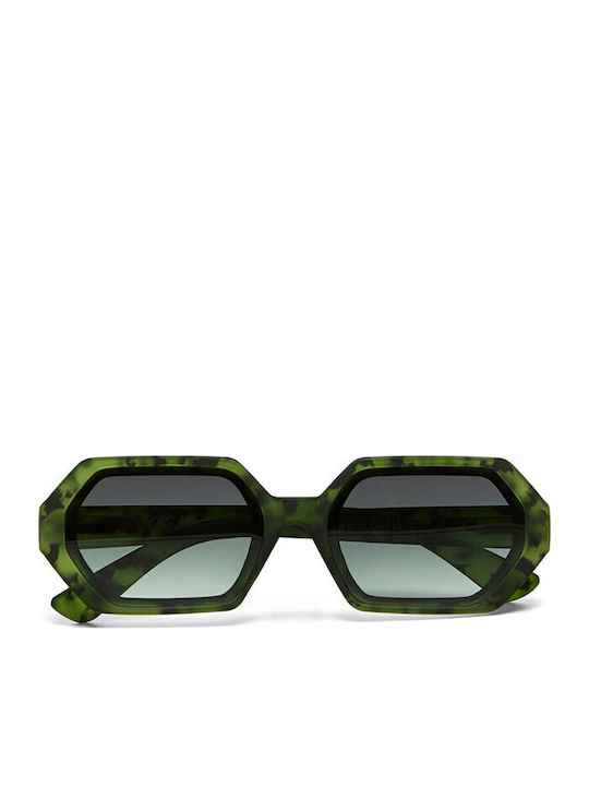 Okkia Andrea Unisex Sunglasses with Green Frame...