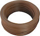Electric Cable Fy 2.5mmx100m Brown Z-tools Ext9936