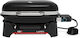 Weber Lumin Compact Tabletop Electric Grill Grate 2200W with Lid and Adjustable Thermostat 43x28.5cm