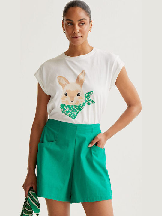 Compania Fantastica Women's T-shirt Ecru