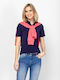 Damen Bluse Navy
