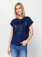 Women's Oversized T-shirt Navy