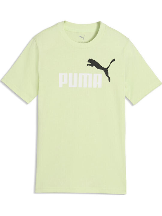 PUMA Kids Short-Sleeved Yellow Top