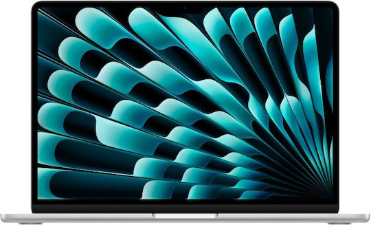 Apple MacBook Air 13.6" IPS Retina Display (M4-10-Core/24GB/512GB SSD/10-Core GPU) with 35W Charger (Dual Port) Silver (Greek Keyboard)