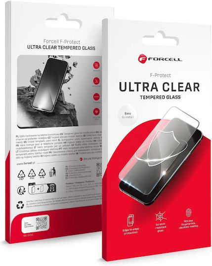Tempered Glass To Samsung S26 Ultra Forcell Ultra Clear Glass Black
