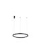 Lumini Suspendate Negru LED Cu Lumină Alb Natural 40cm