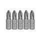 Set 5 Bucăți Biți Pentru Șurubelniță Ph3 25mm Hogert Ht1s303
